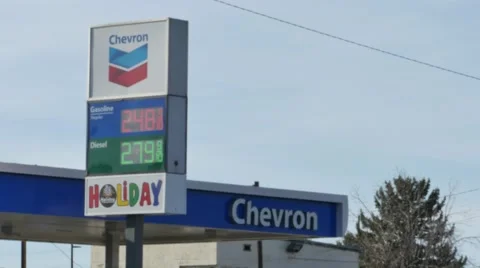 Gas Prices 2015 Stock Footage 48433428
