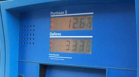 Gas Prices Stock Footage 2897520