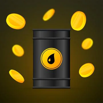 Gas prices going up and down. Fuel pump. Gas station. Vector illustration. Stockillustratie