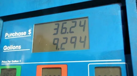 Gas Pump 04 HD 스톡 동영상 10584189