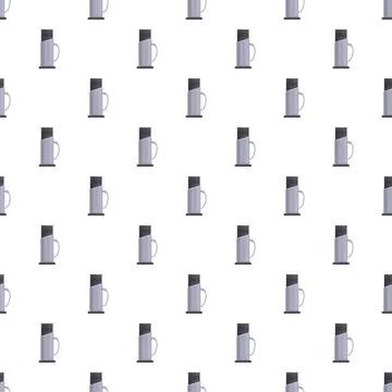 Gas pump dispenser pattern on white background Stock Illustration
