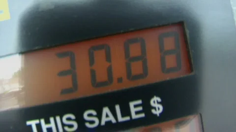 Gas pump  Stock Footage 845133