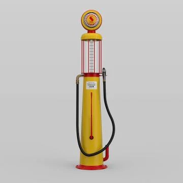 Gas pump Illustrazione stock