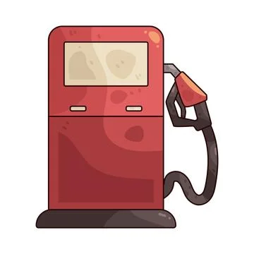 Gas Pump illustration Stockillustratie