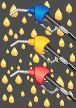 Gas pump nozzle Stock Illustration