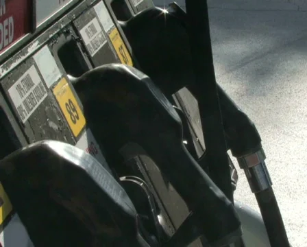 Gas Pump Nozzles Stock Footage 283264