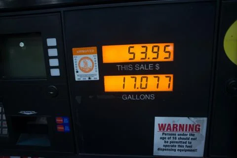 Gas Pump Foto stock