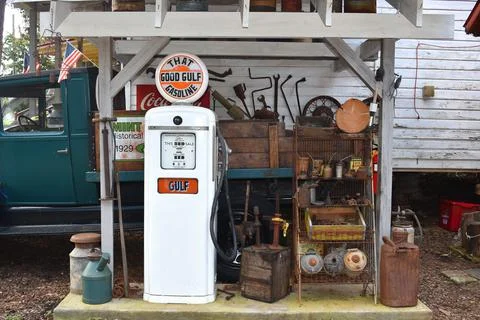 Gas Pump Foto stock