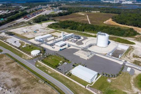 Gas Refinery Stock Photos