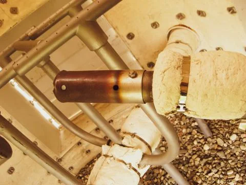 Gas ring in torch system of the closed type, appearance Foto stock