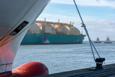 Gas ship Stock Photos