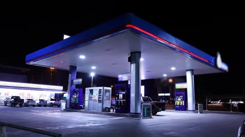 Gas station Stock Footage 102691720
