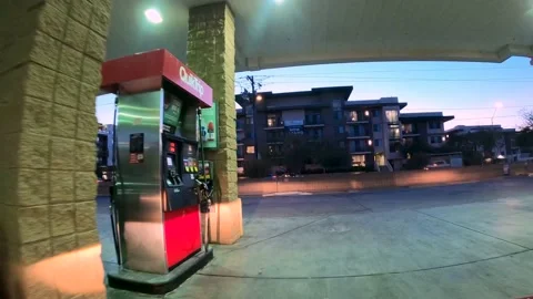 Gas Station Stock Footage 142103836