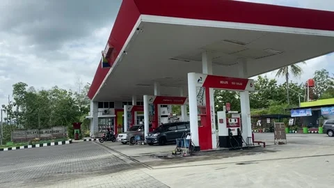 Gas station Stock Footage 307048460