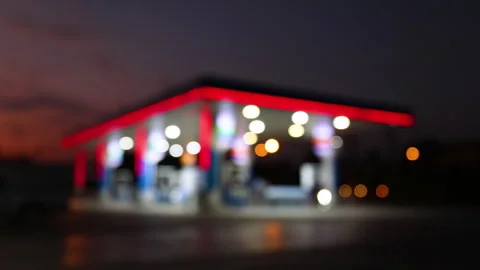 Gas station Stock Footage 328086803