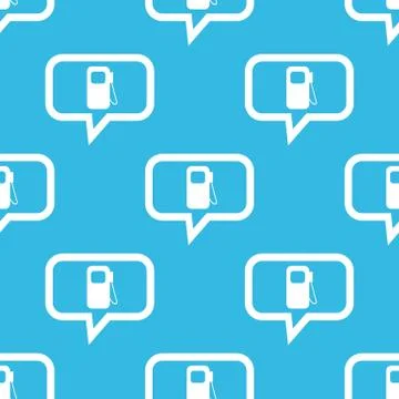 Gas station message pattern Stock Illustration
