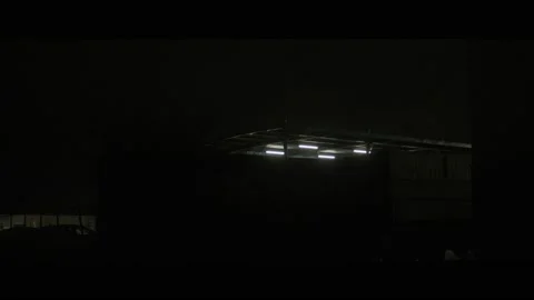 Gas station at night Stock Footage 224911307
