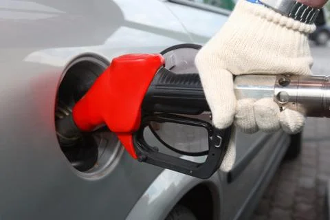 Gas station Stock Photos