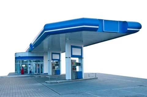 Gas station Stock Photos