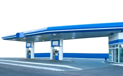 Gas station Stock Photos