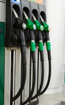 Gas station Stock Photos