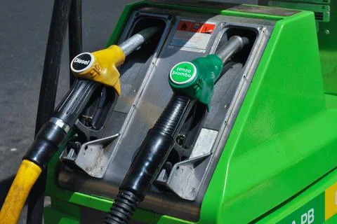 Gas station Stock Photos
