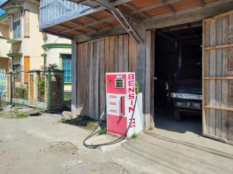Gas station Stock Photos
