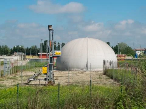 Gas storage Stock-Fotos