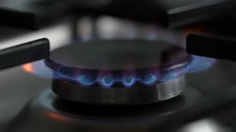 Gas Stove 01 Stock Footage 201493697