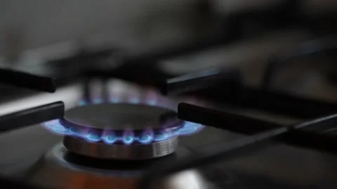 Gas Stove 05 Stock Footage 201494601