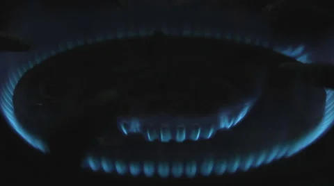 Gas Stove - Close up Stock-Footage 60237060