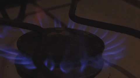 Gas stove close-up 動画素材 94539506