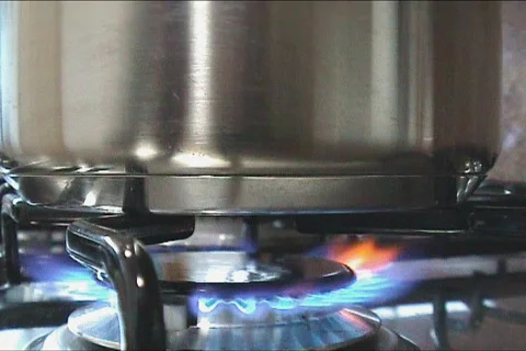 Gas stove Stock Footage 105140