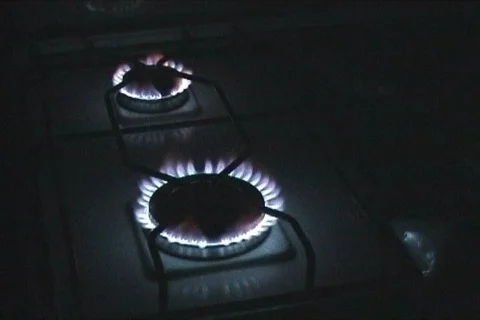 Gas stove  Video stock 116763