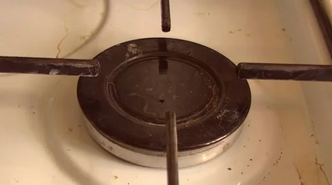 Gas-stove Stock Footage 6666024