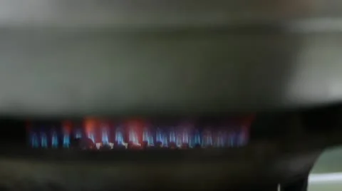 Gas stove Stock Footage 21463548