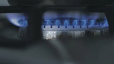 Gas Stove Stock Footage 169078838