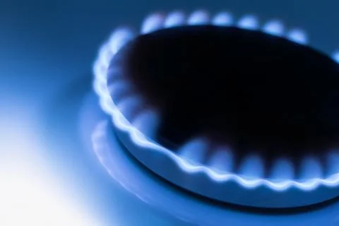 Gas stove Stockfoto's
