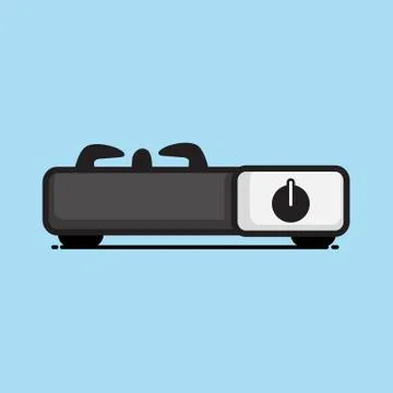 Gas stove vector design. Stock Illustration