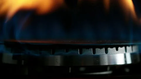 Gas is switching on Stock Footage 179159804