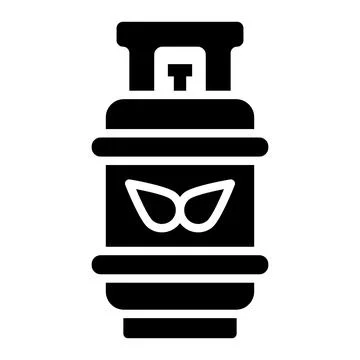 Gas Vector Icon Design Illustration Stock Illustration