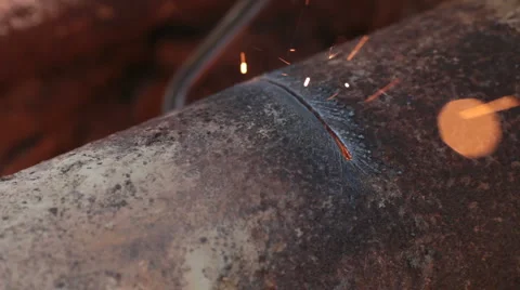 Gas welding Stock Footage 1016804