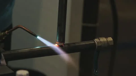 Gas welding Stock Footage 18646241