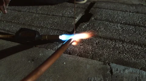 Gas Welding Stock Footage 49134845
