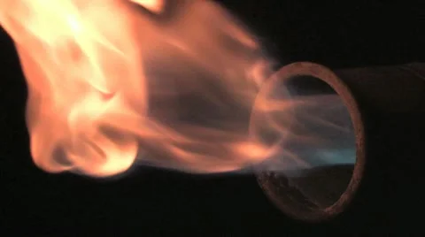 Gas_burner_7 Stock Footage 11610599