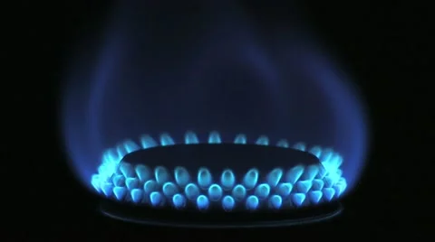 Gas_flame_tilt_2 Stock Footage 11610732