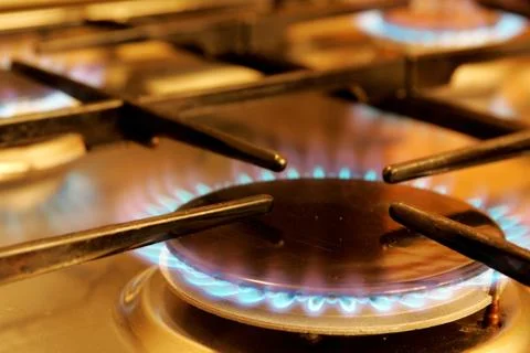 Gasflammen Stock Photos
