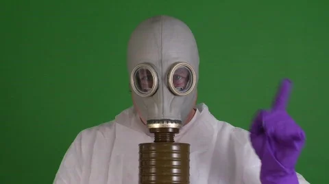Gasmask1 Stock Footage 767674