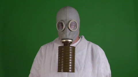 Gasmask3 Stock Footage 767682