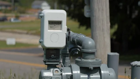 GasMeter CarsBackground Stock Footage 92285945